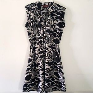 Black and Cream Dress